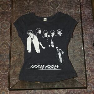 Vtg Womens Band T Shirt Duran Duran